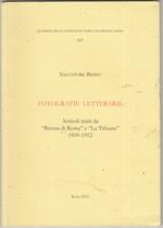 Fotografie letterarie. Articoli tratti da 