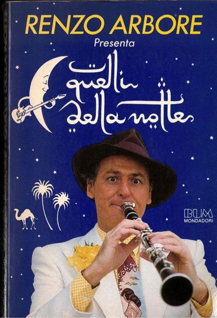 Quelli della notte - Renzo Arbore - copertina