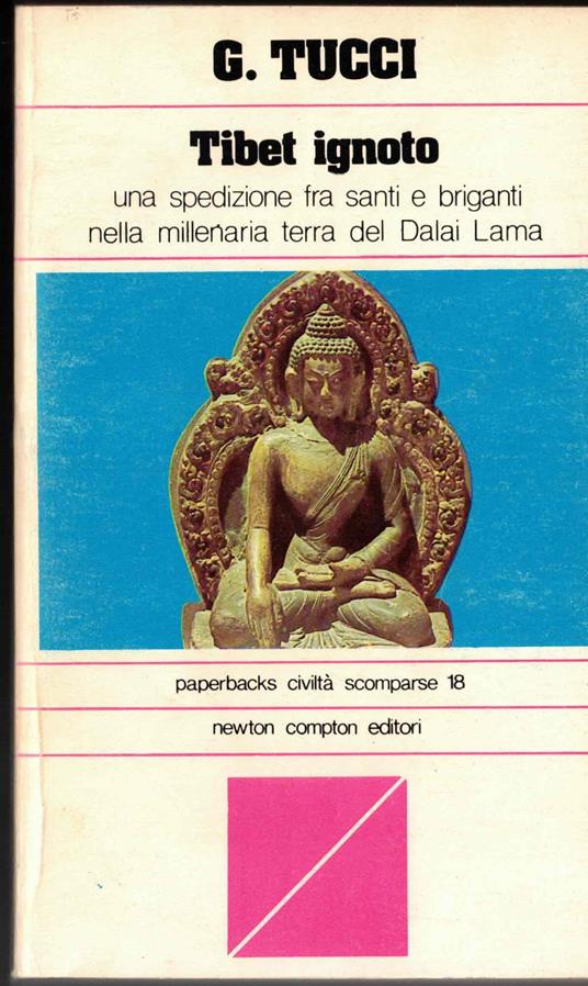 Tibet ignoto - Giuseppe Tucci - copertina