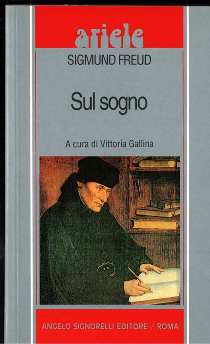Sul Sogno - Sigmund Freud - Ariele - Angelo Signorelli Editore - Sigmund Freud - copertina