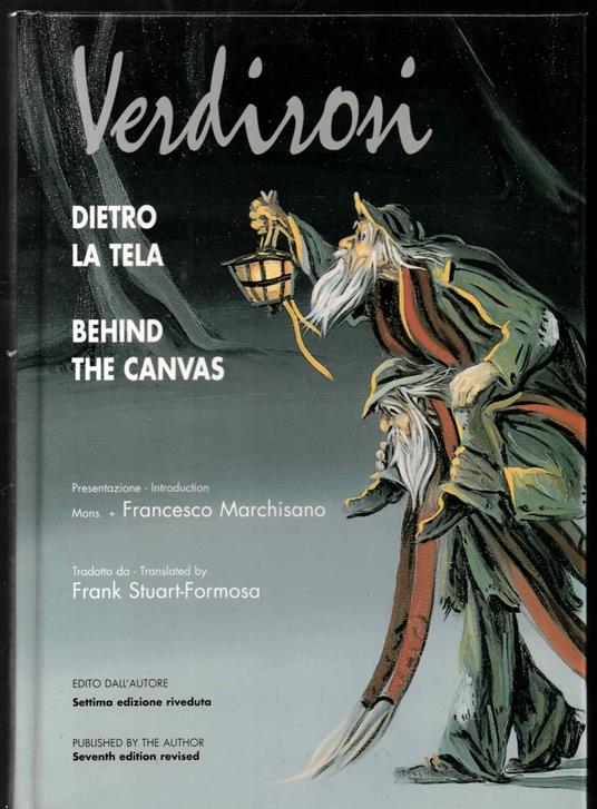 Dietro la tela-Behind the canvas - Umberto Verdirosi - copertina