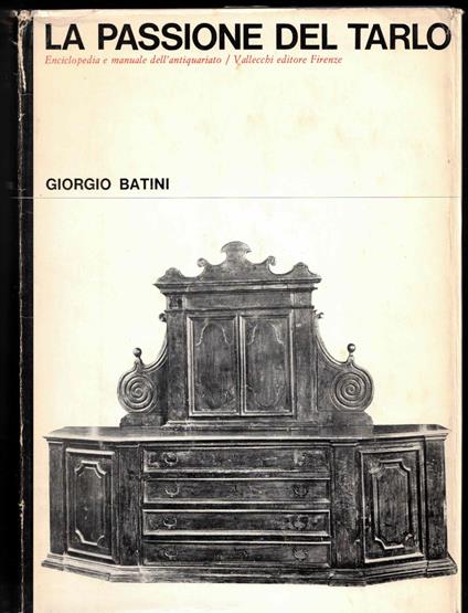La passione del tarlo - copertina