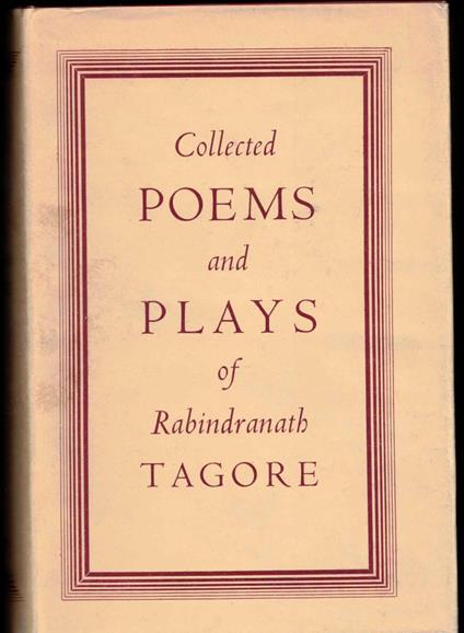 Collected Poems and palys of Rabindranath tagore - Rabindranath Tagore - copertina