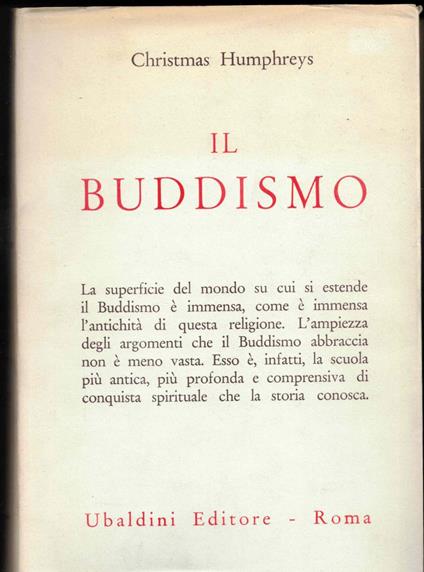 Il buddismo - Christmas Humphreys - copertina