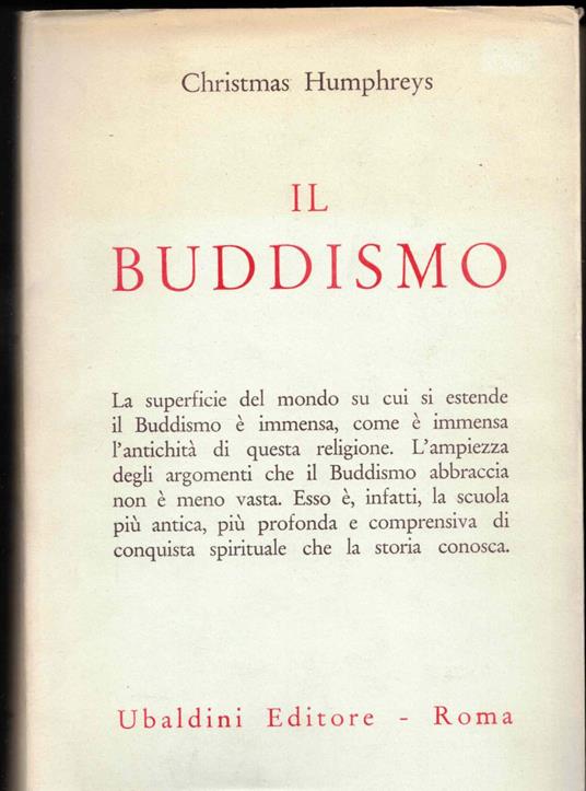 Il buddismo - Christmas Humphreys - copertina