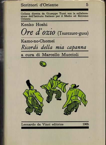 Ore d'ozio-Ricordi della mia capanna - copertina
