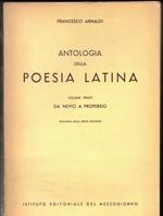 Antologia della poesia latina-Volume primo