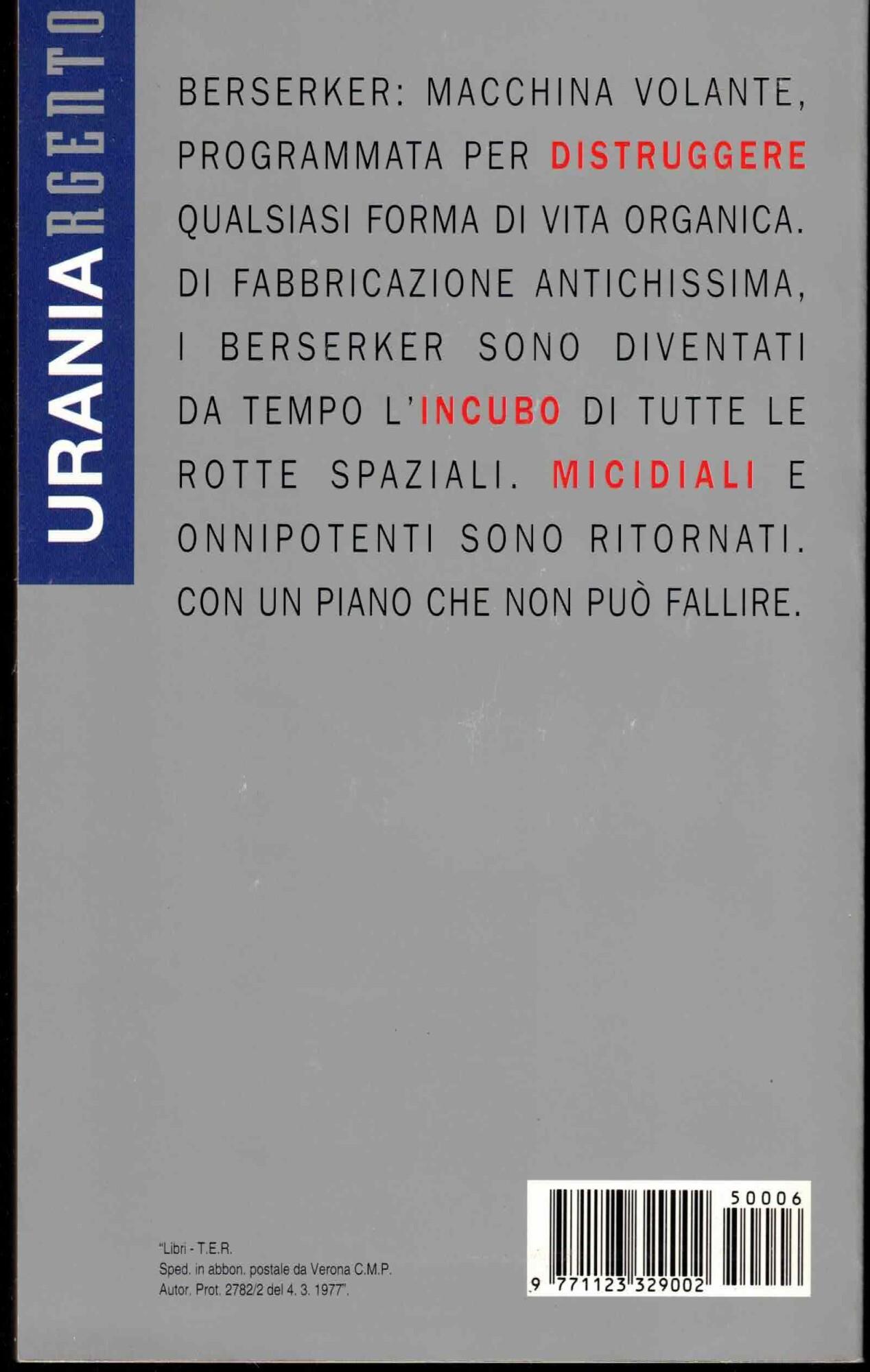 I Berserker uccidono