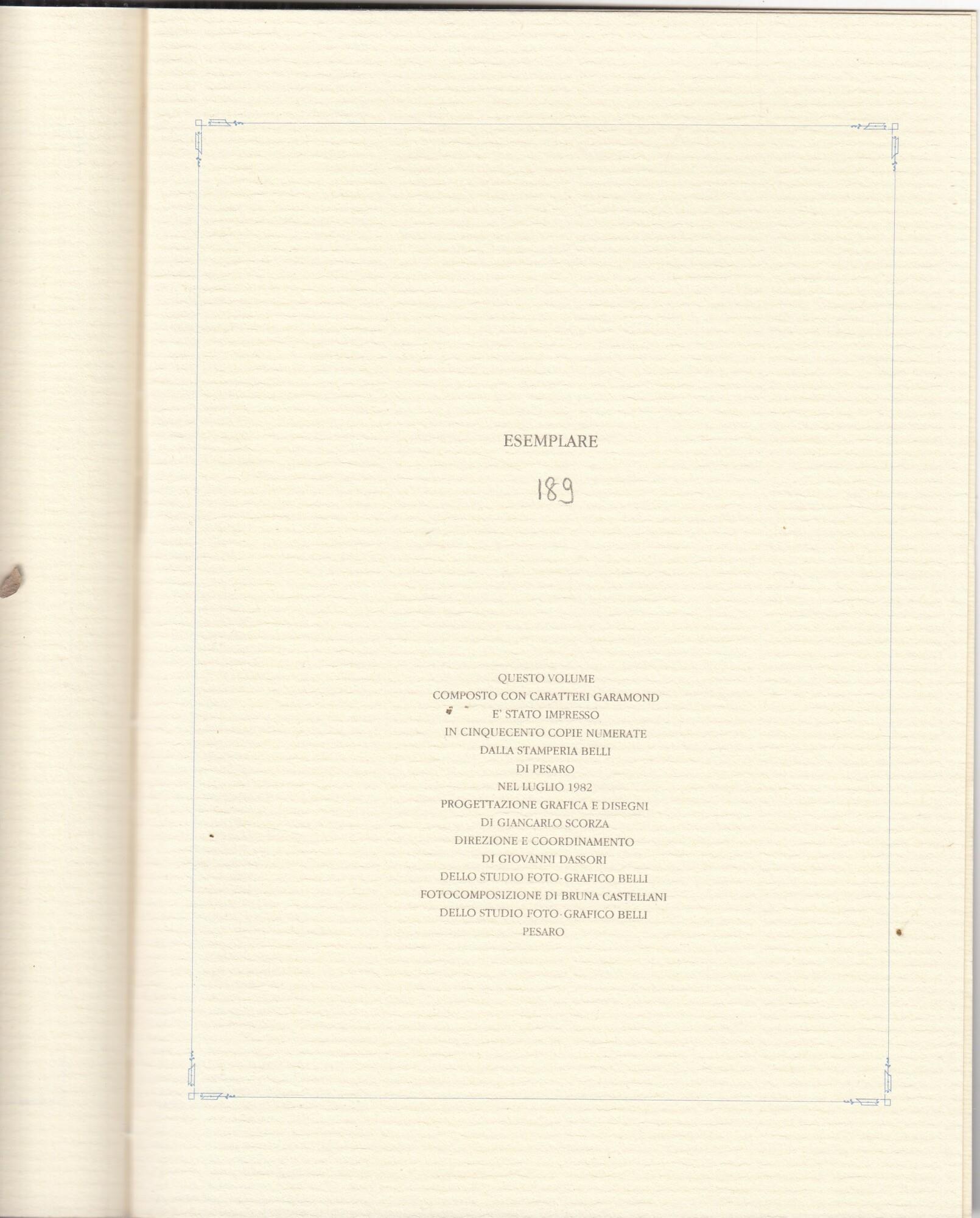 Traduzioni. Con una nota di Luciano Anceschi