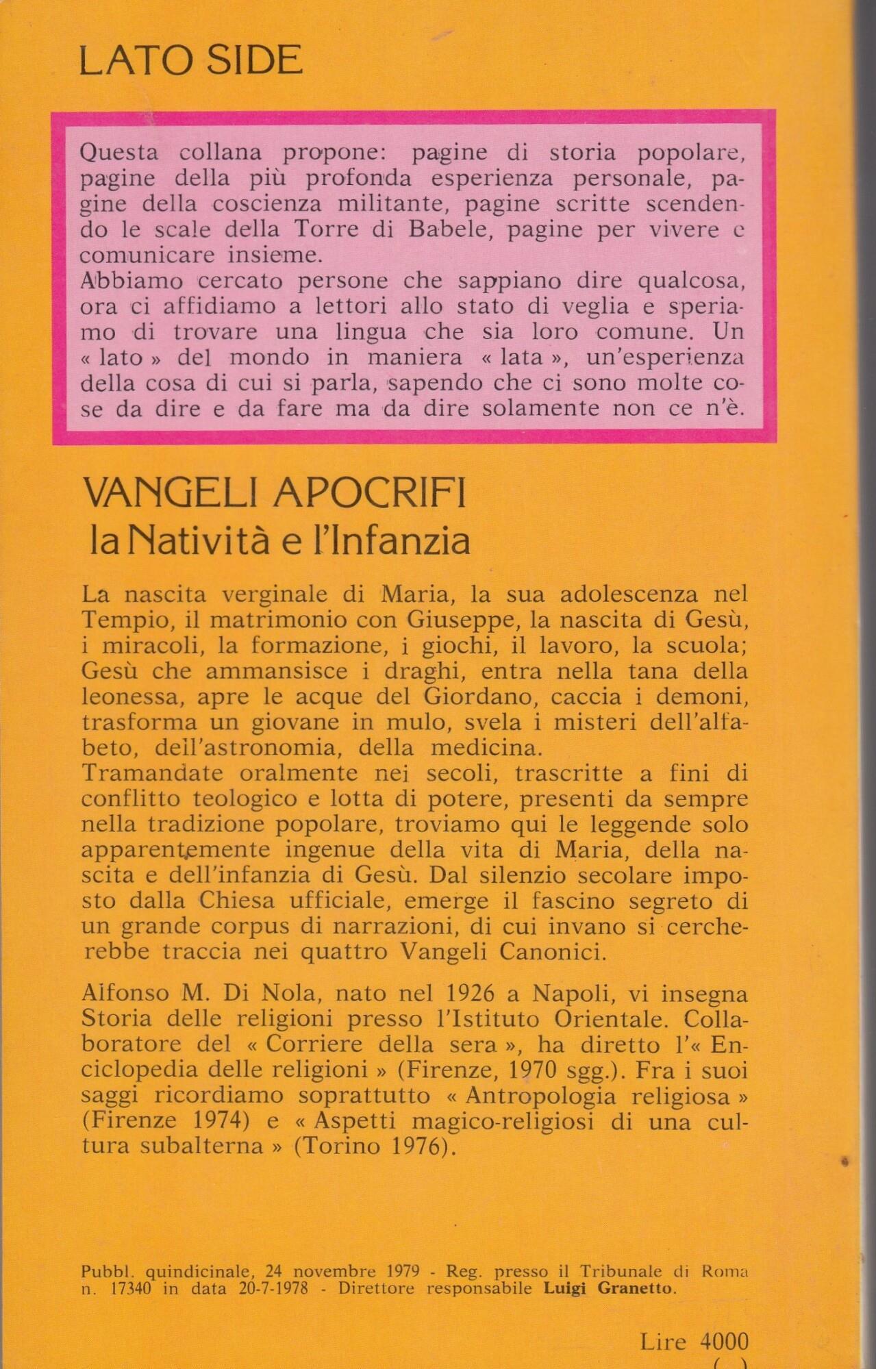 Vangeli Apocrifi
