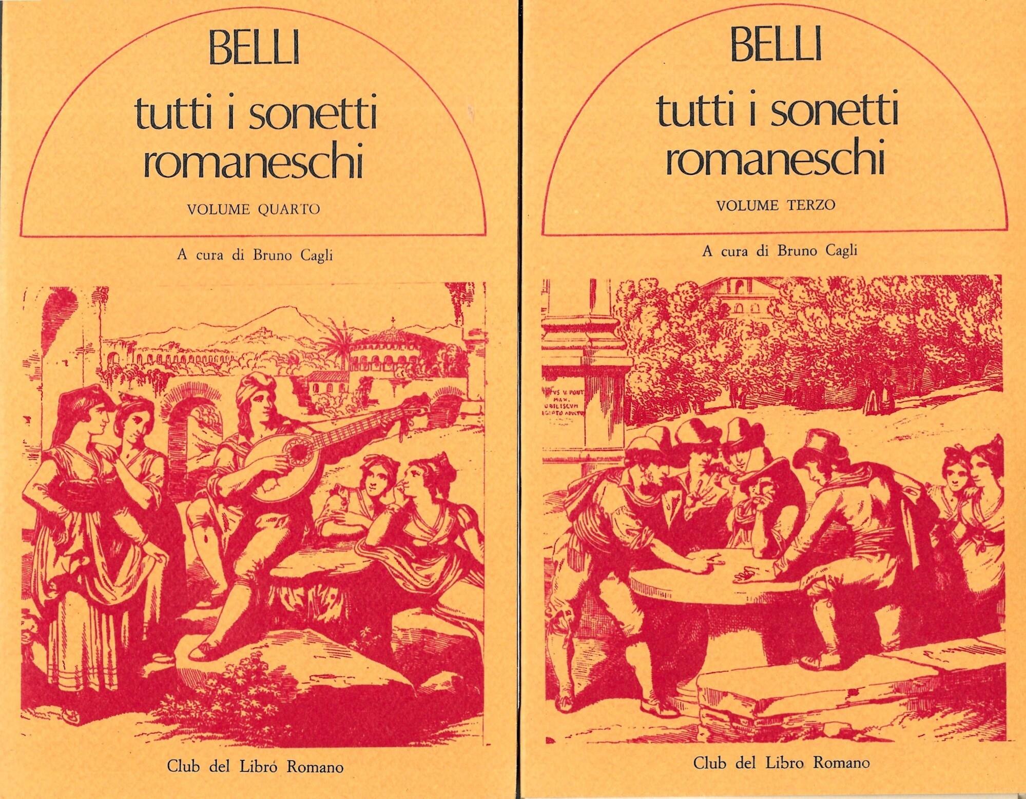 Tutti i sonetti romaneschi - Cinque volumi -