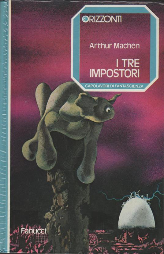 I tre Impostori - Arthur Machen - copertina