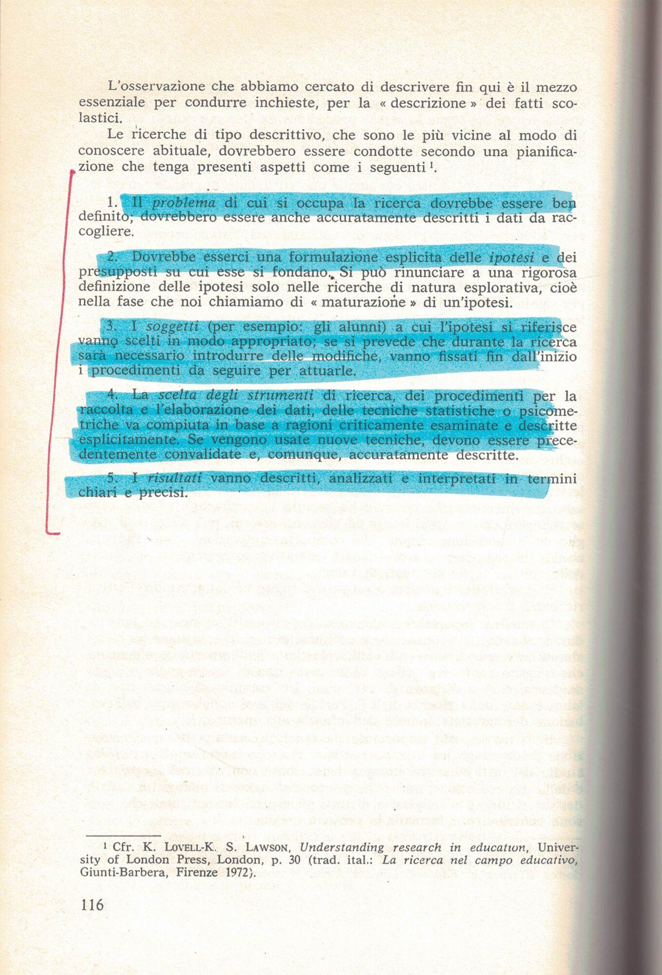 Sperimentazione nella scuola