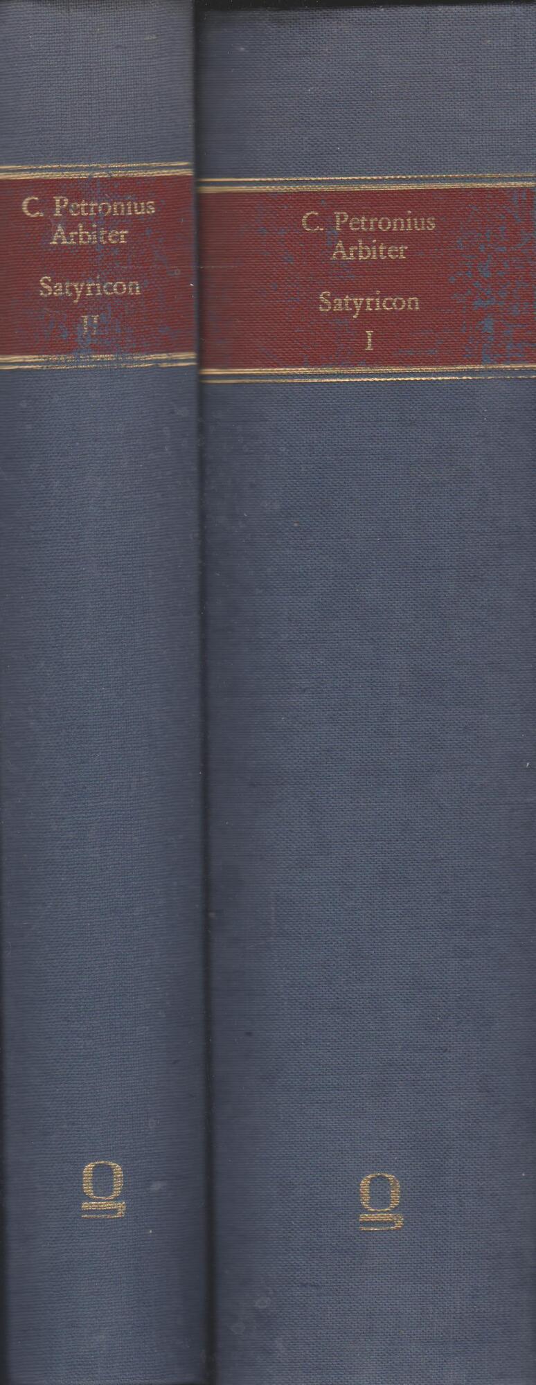 SATYRICON ( P. Burmann ) 2 Volumi