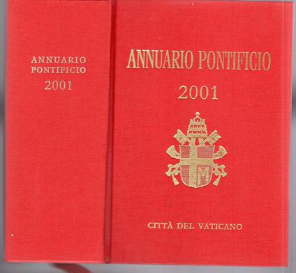 Annuario pontificio 2001 - copertina