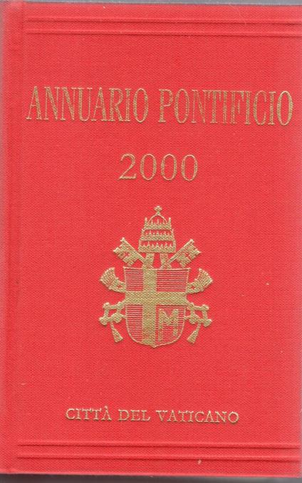 Annuario pontificio 2000 - copertina