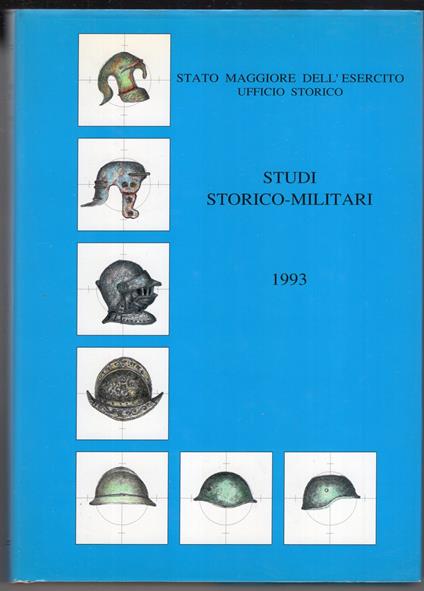 Studi Storico Militari 1993 - copertina