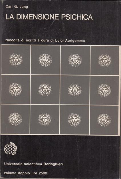 La dimensione psichica - Carl Gustav Jung - copertina