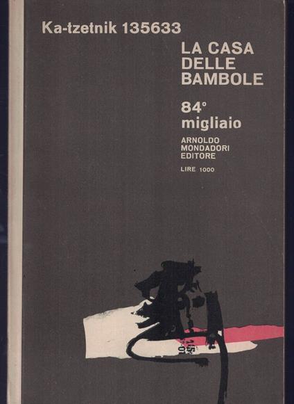 Libro La Casa Delle Bambole - Ka-Tzetnik 135633 - copertina