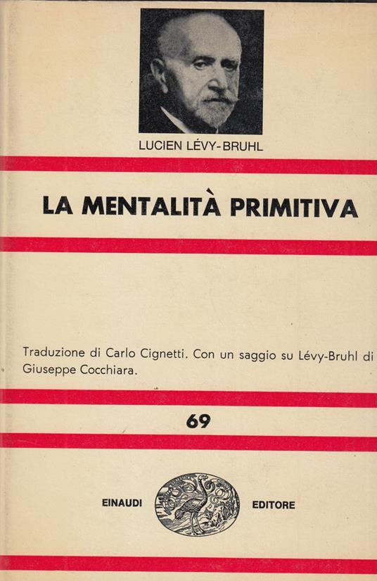 La mentalità primitiva - copertina