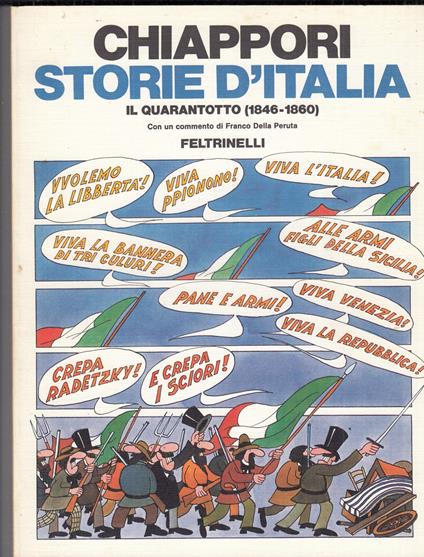 Storie D'Italia - Il Quarantotto (1846-1860) - Chiappori - copertina