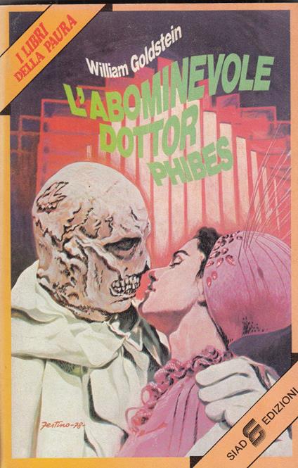 L' abominevole Dottor Phibes - copertina