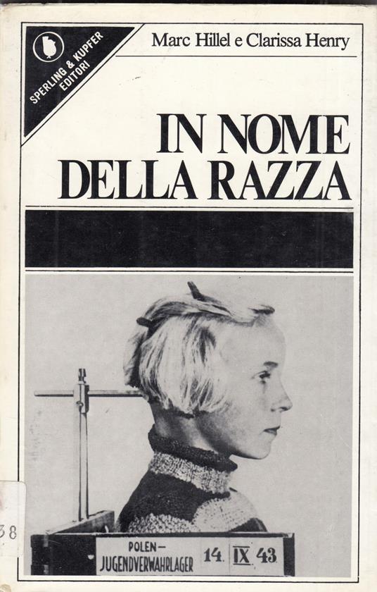In nome della razza - copertina