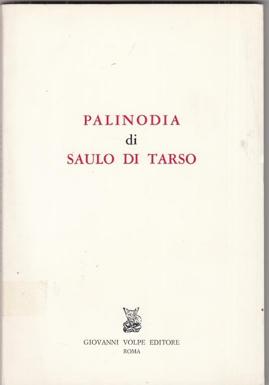 Palinodia - copertina