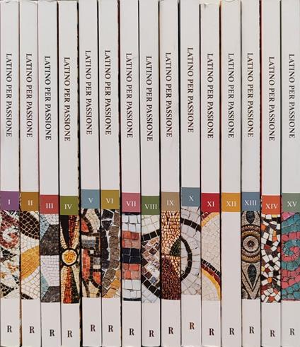 Latino per passione .Opera completa in 15 volumi - copertina