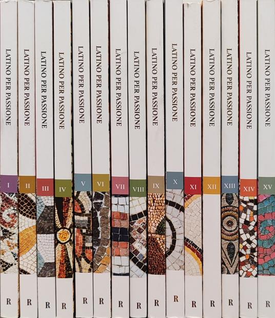 Latino per passione .Opera completa in 15 volumi - copertina