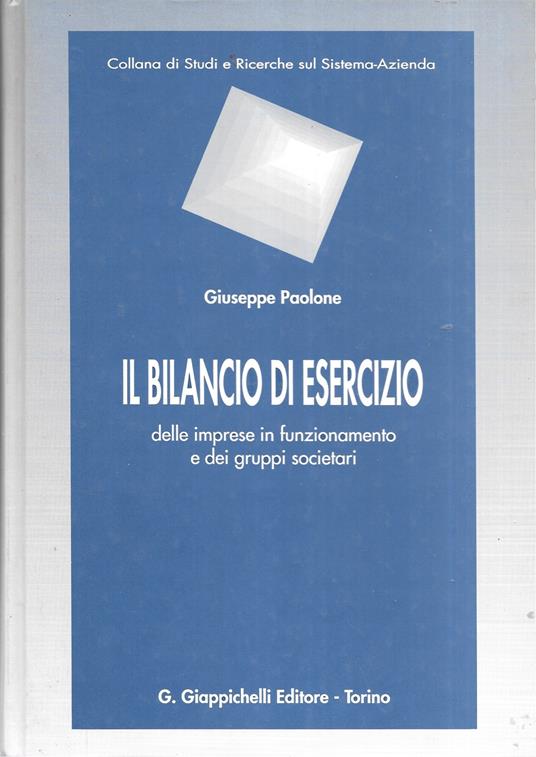 Il Bilancio Di Esercizio - copertina