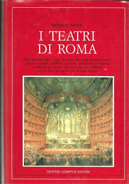 I Teatri Di Roma - Stefania Severi - copertina