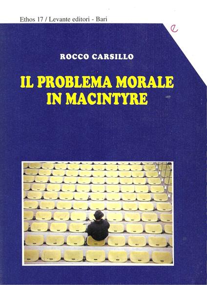 Il problema morale in Macintyre - copertina