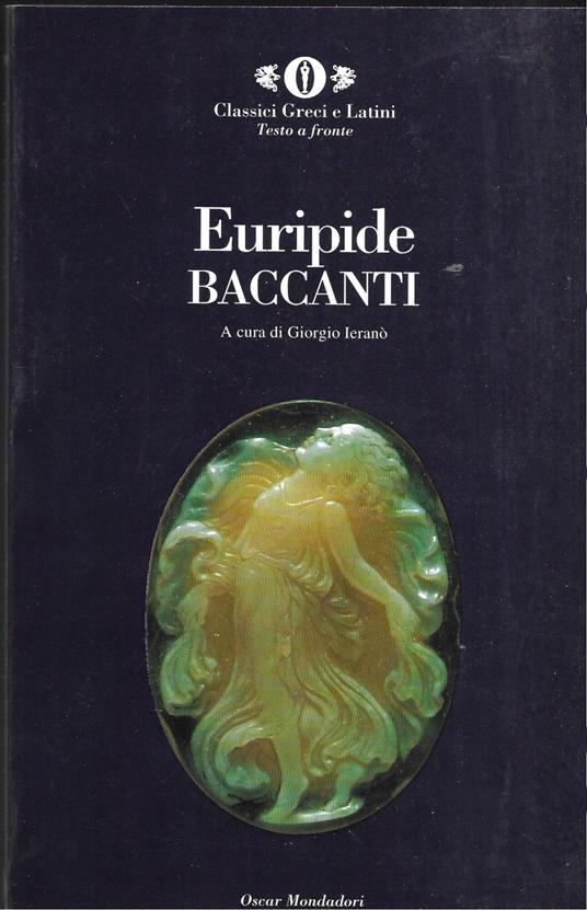 EURIPIDE - Baccanti - - copertina