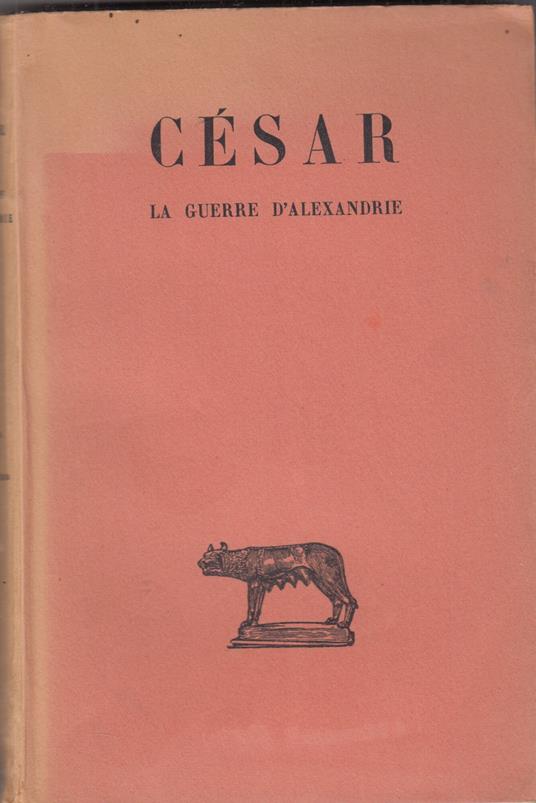 La guerre d'Alexandrie - César - copertina