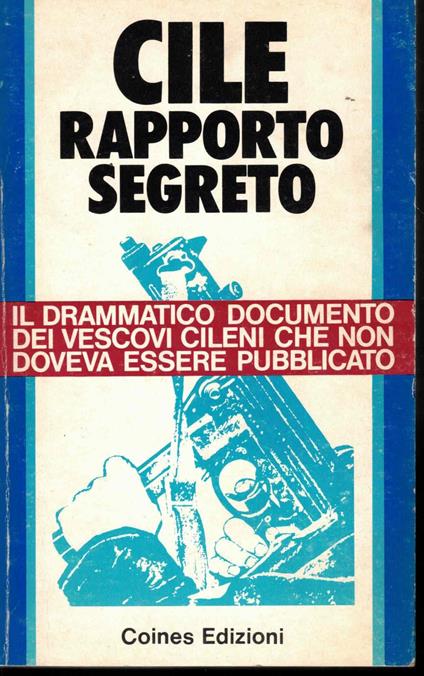 Cile Rapporto Segreto - copertina