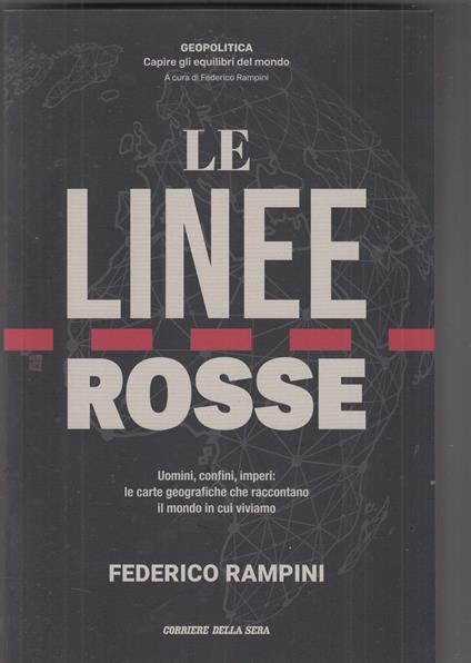 Le linee rosse - Federico Rampini - copertina