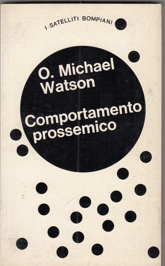 Comportamento prossemico - copertina