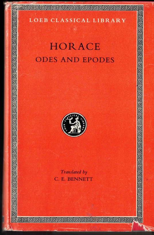 Horace Odes and Epodes - copertina