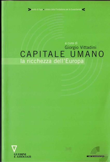 Capitale umano. La ricchezza dell'Europa - 2004 - copertina