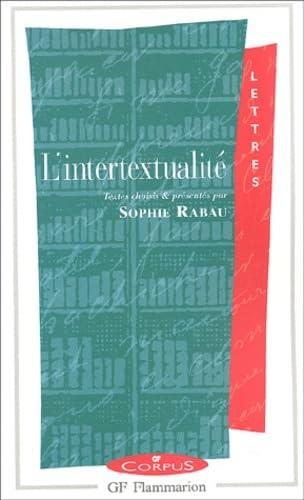 L' intertextualité - copertina