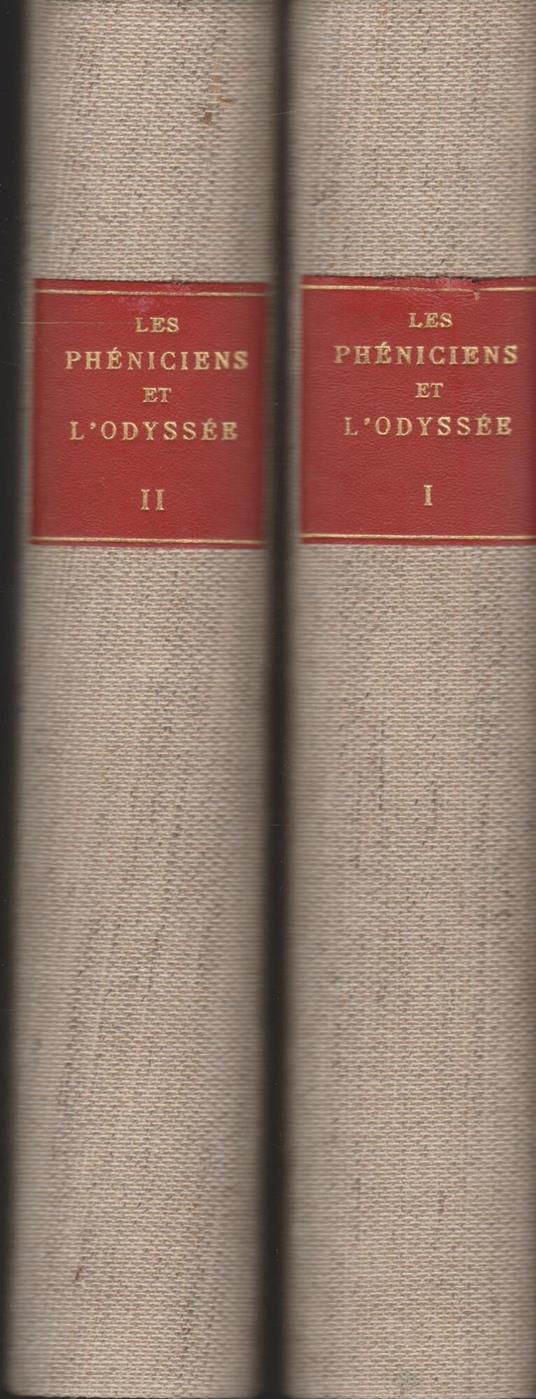 Les Phéniciens et l'Odyssée Vol I-II - copertina