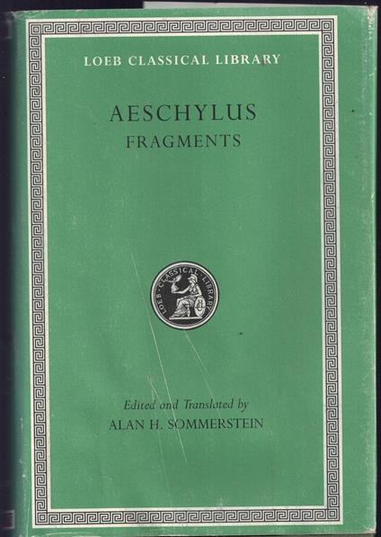 Aeschylus: Fragments v. III - Eschilo - copertina