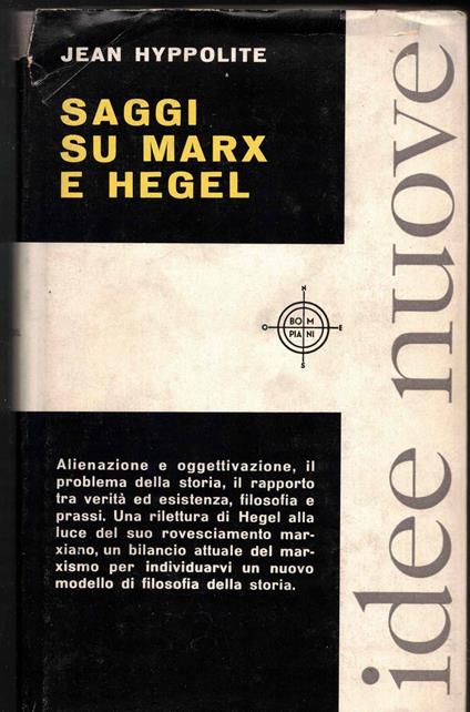 Saggi su Marx e Hegel - copertina