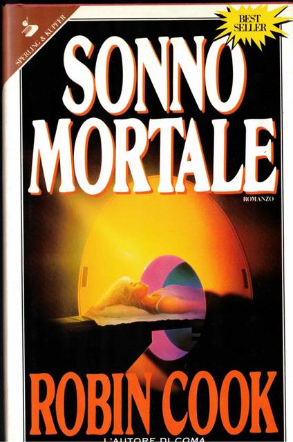Sonno mortale - Robin Cook - copertina
