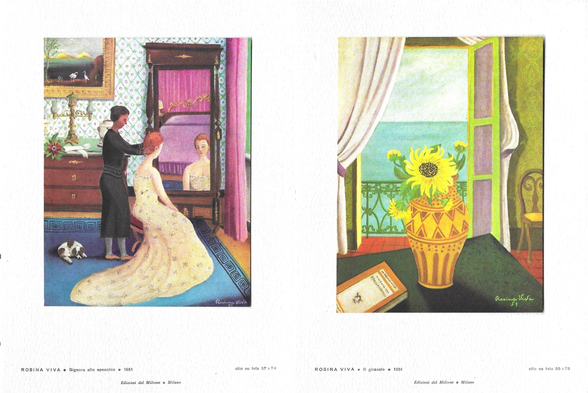 ROSINA VIVA - Sei tavole a colori -