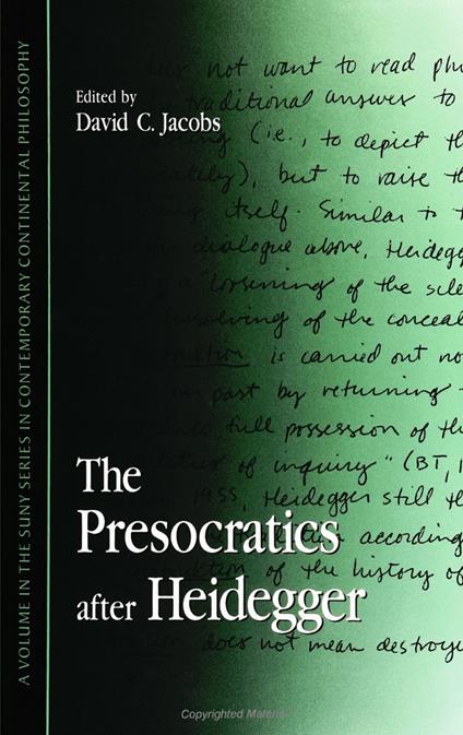 The Presocratics After Heidegger - copertina