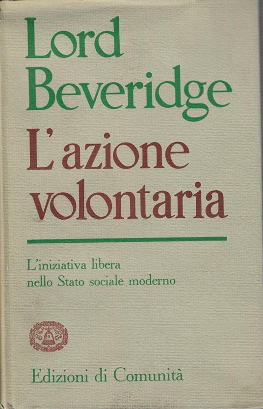 L'azione volontaria - copertina