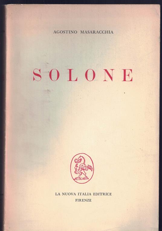 Solone - Agostino Masaracchia - copertina