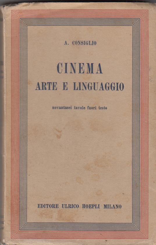 Cinema - Arte e Linguaggio - copertina